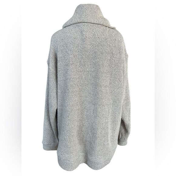 Sweaty Betty Restful Boucle Half‑Zip Sweatshirt Size 6 Neutral Comfy - Picture 8 of 10